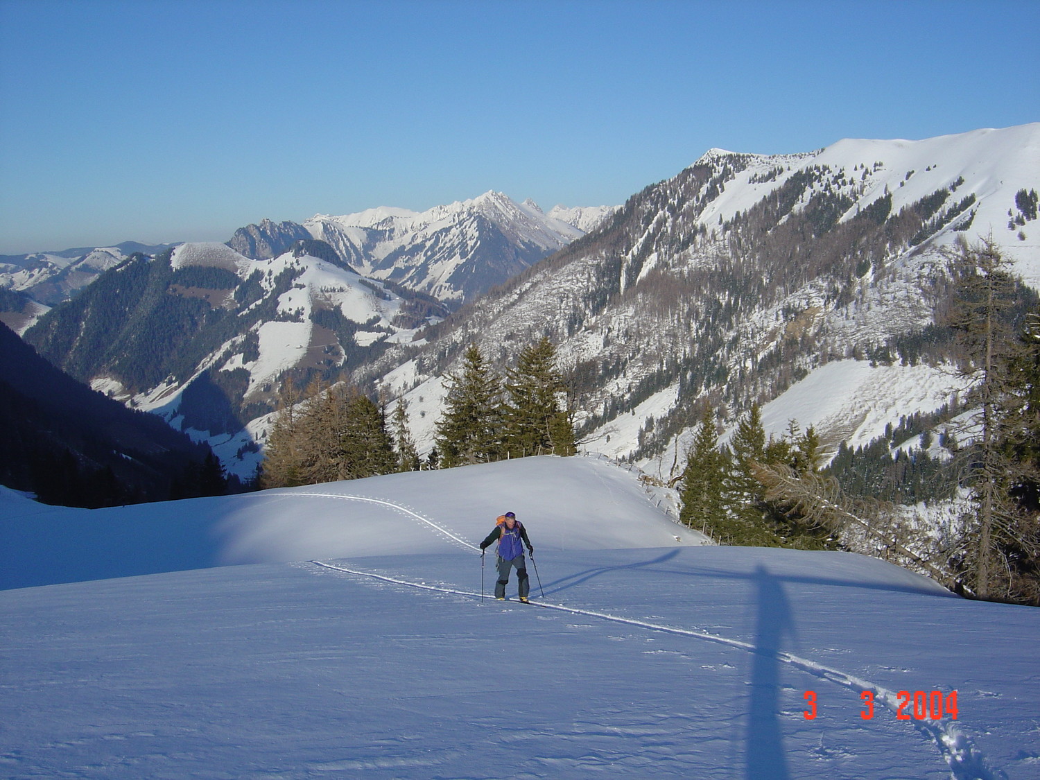 Montée aux Merlas
