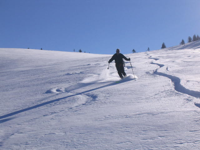 Descente NE des Merlas
