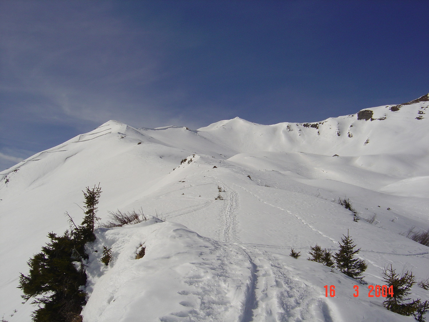 La longue crête SE du Vilan