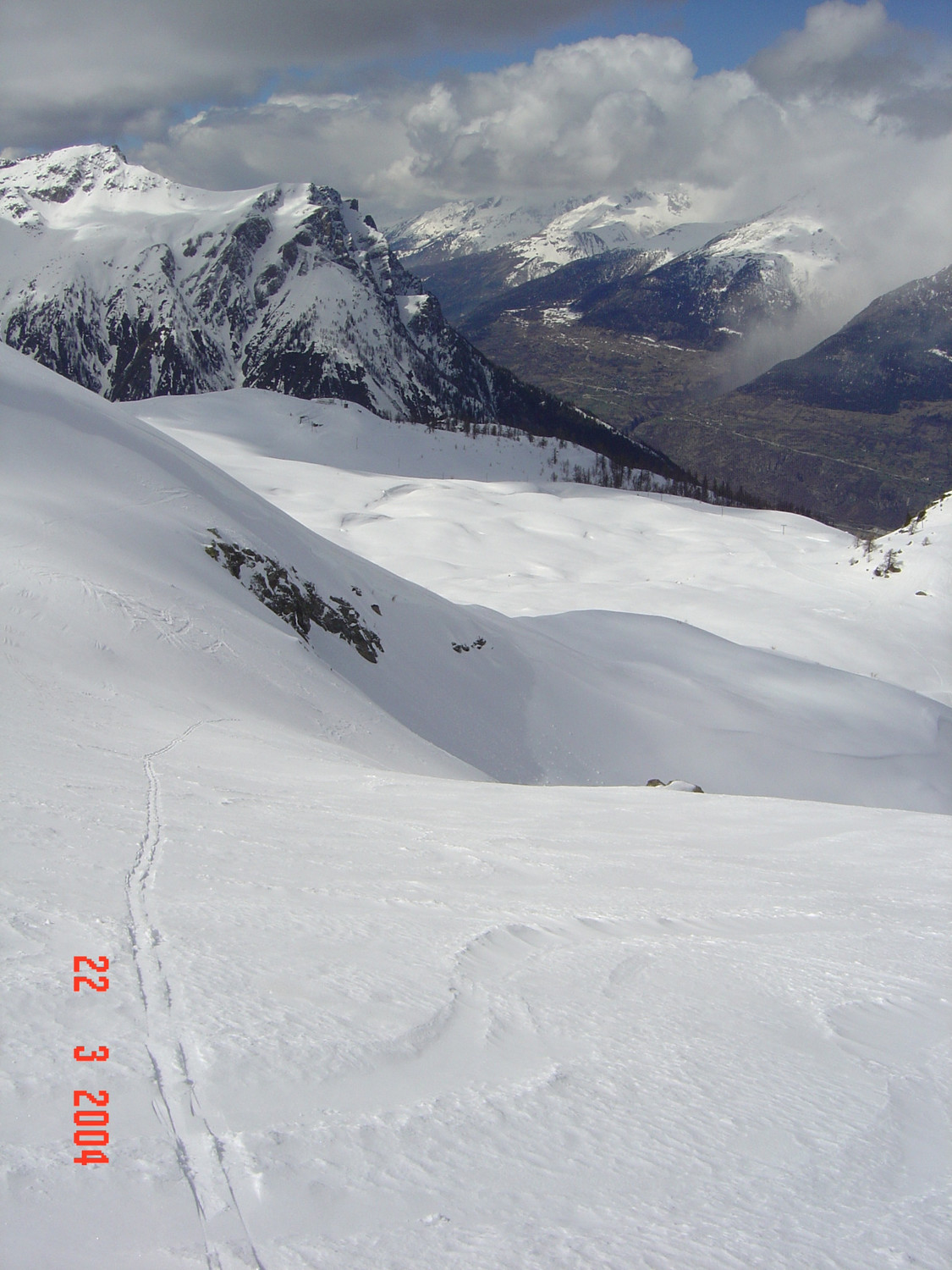 La montée N du Wasenhorn