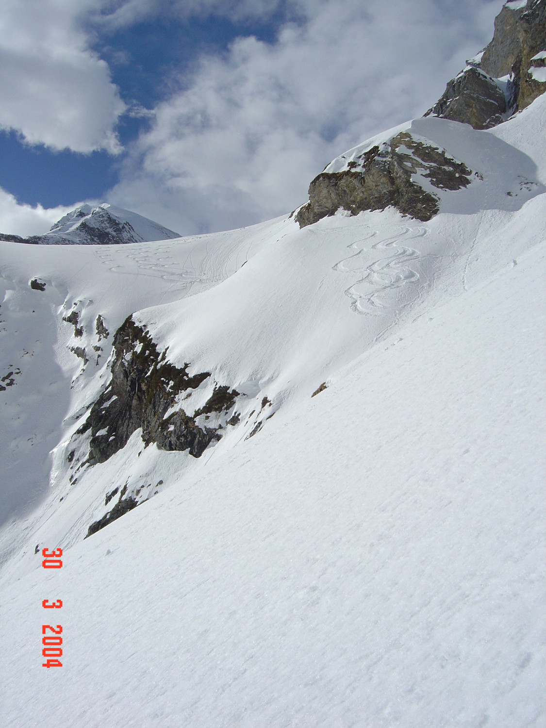 Le passage du verrou au col de Barberine