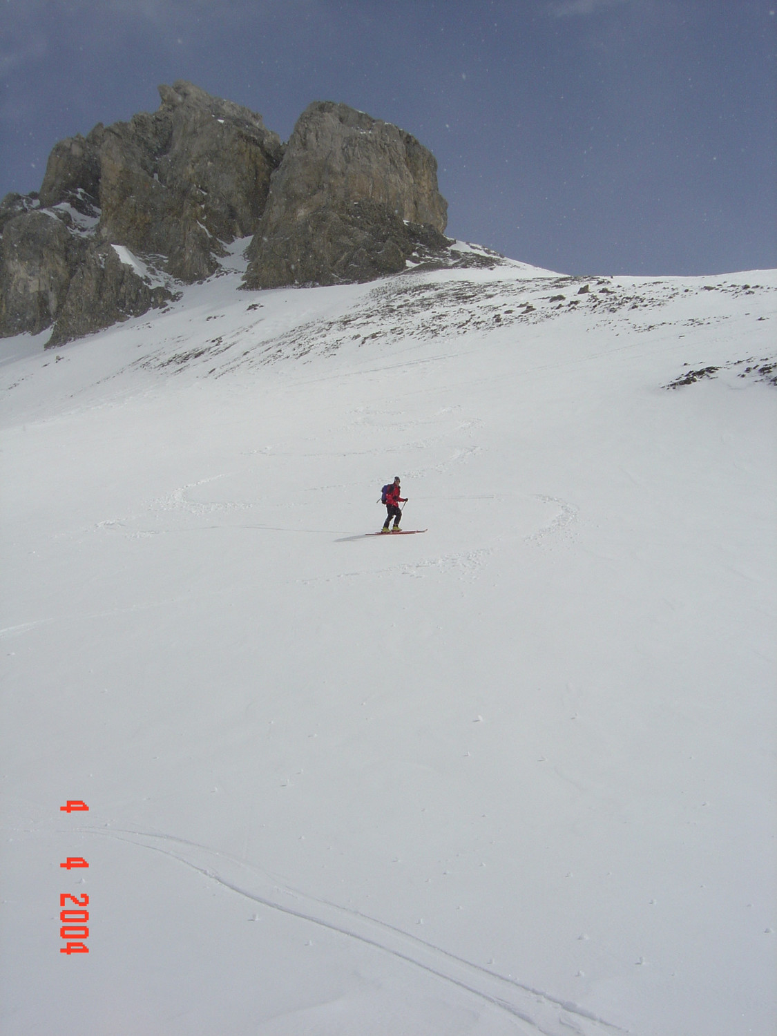 Descente W au Mont Pucel