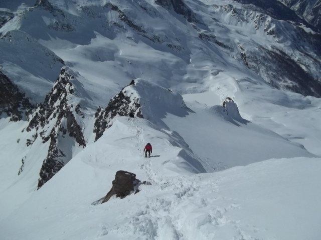 cresta vista dall'alto