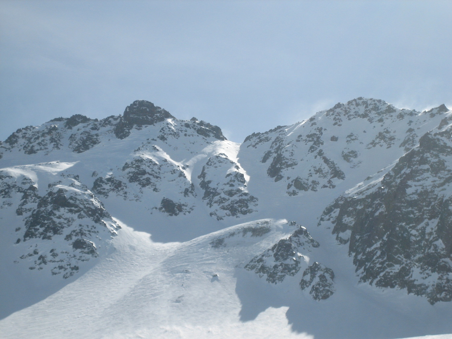 Couloirs N de l'Aup du Pont