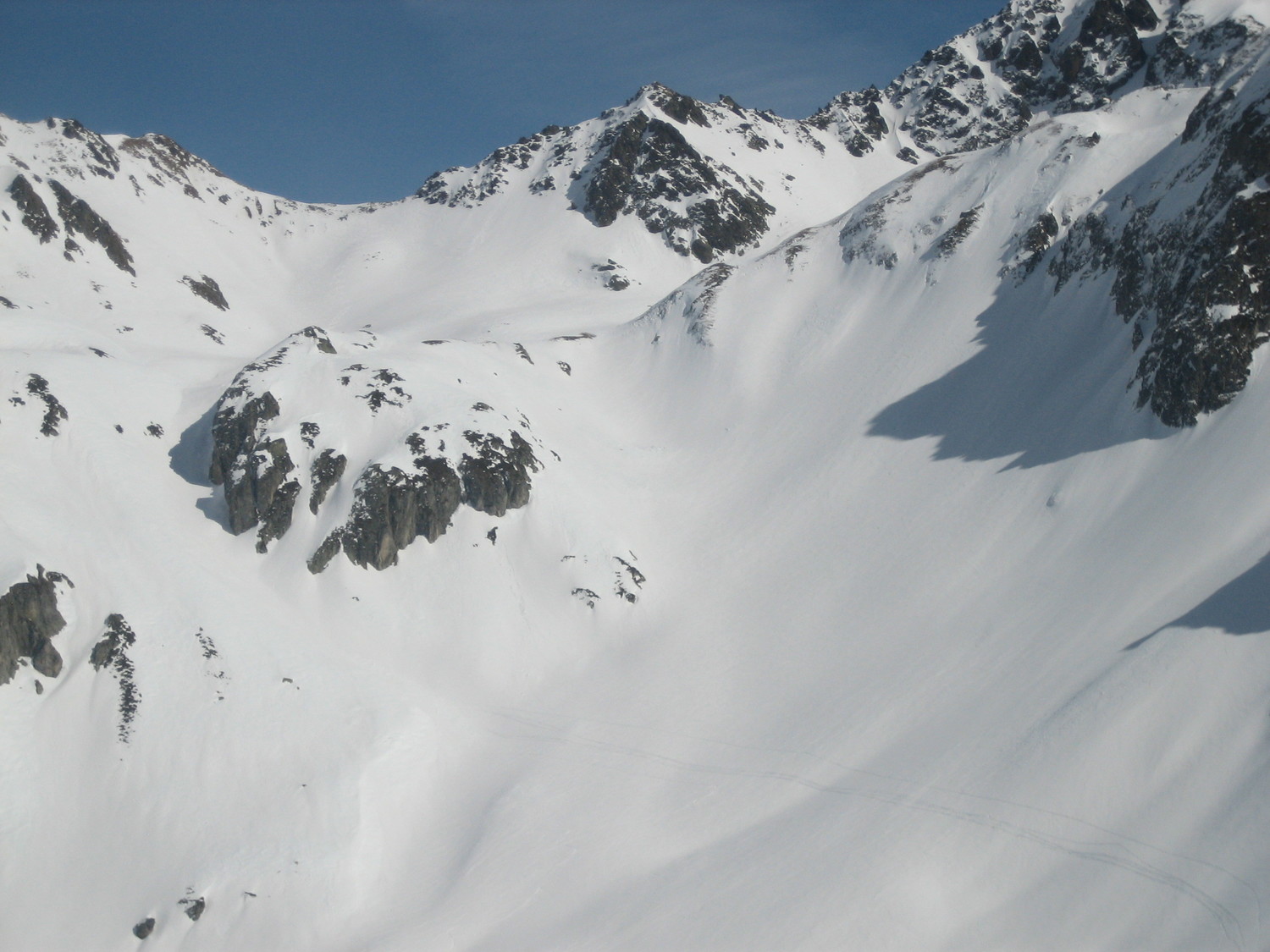 col de la Colombière, versant W