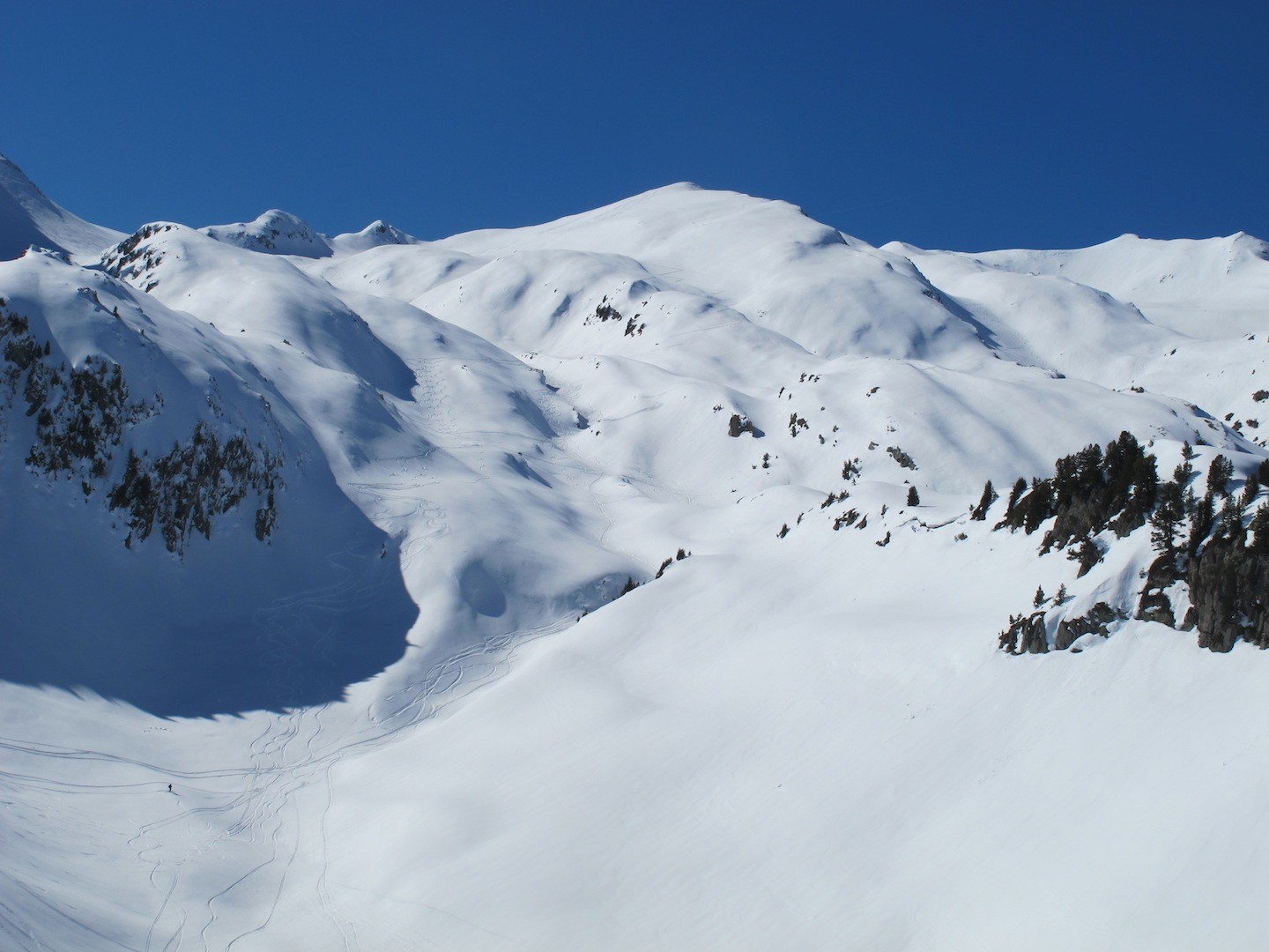 Pointe du Dard, depuis le lac Tournant