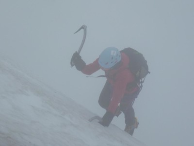 Une C2Ciste dans le brouillard vosgien. Une C2Ciste dans le brouillard vosgien.