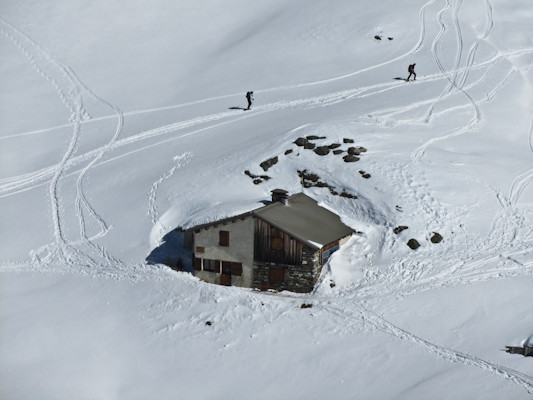 Traversée de Belledonne : refuge de Combe Madame