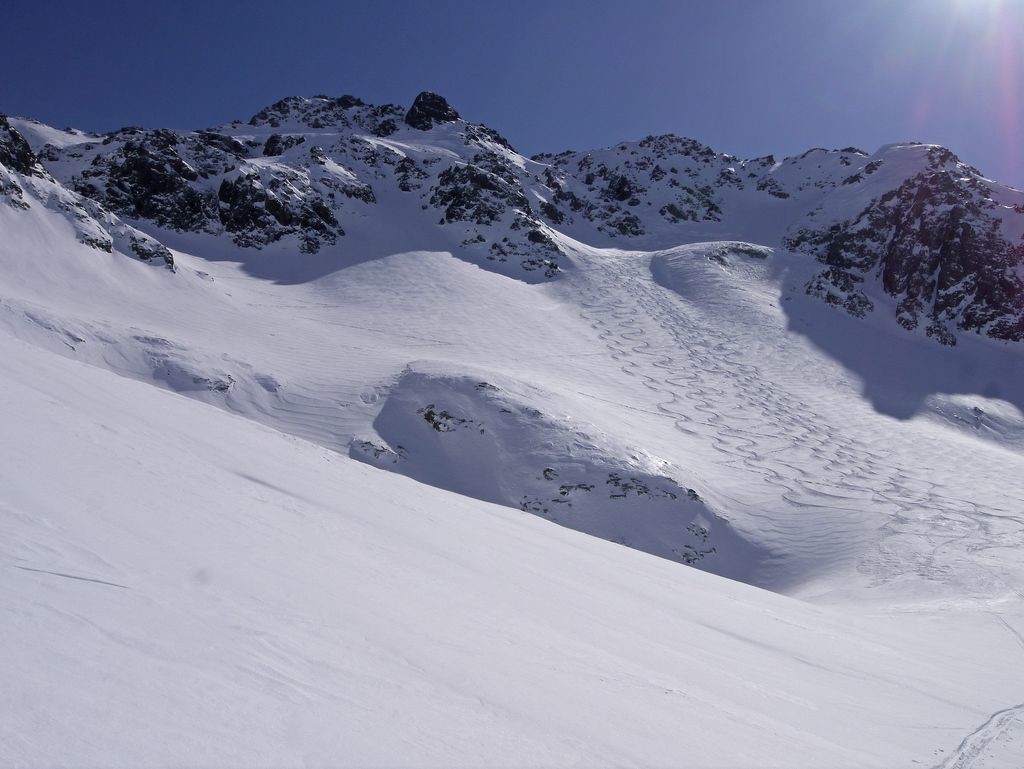 Nos traces en face Nord