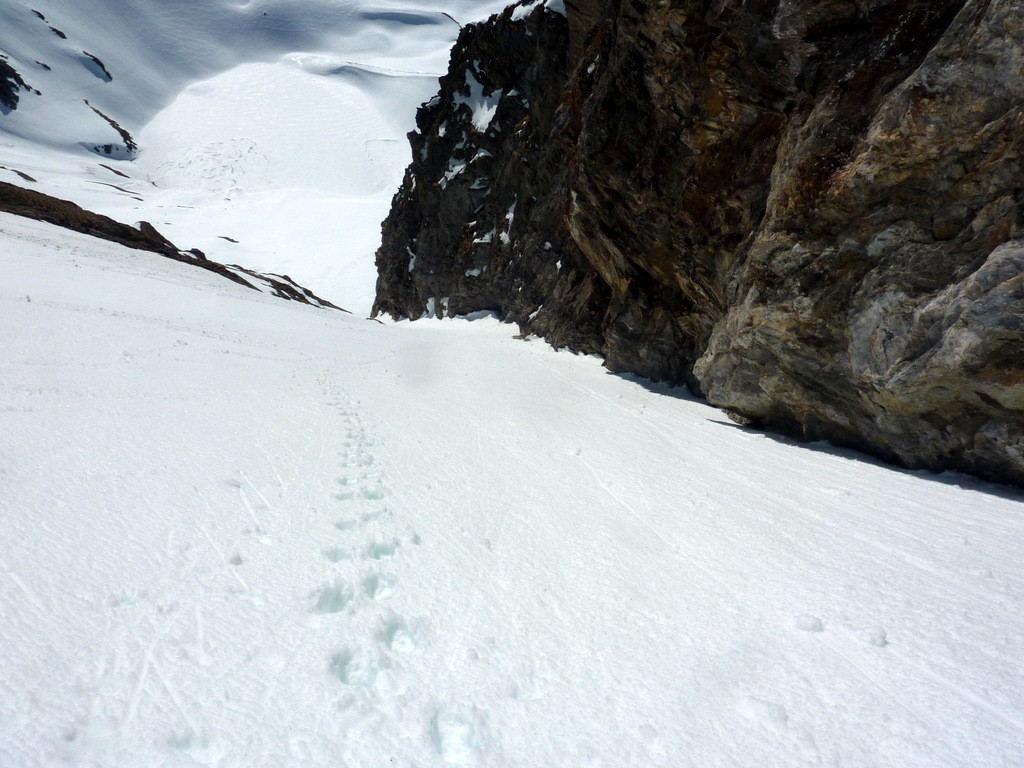 Haut du couloir du lac d'Oncet