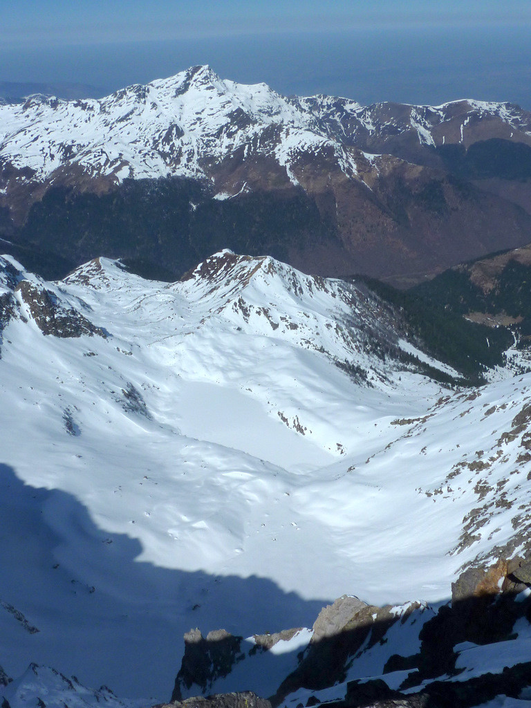 Montaigu du sommet de Pène Blanque
