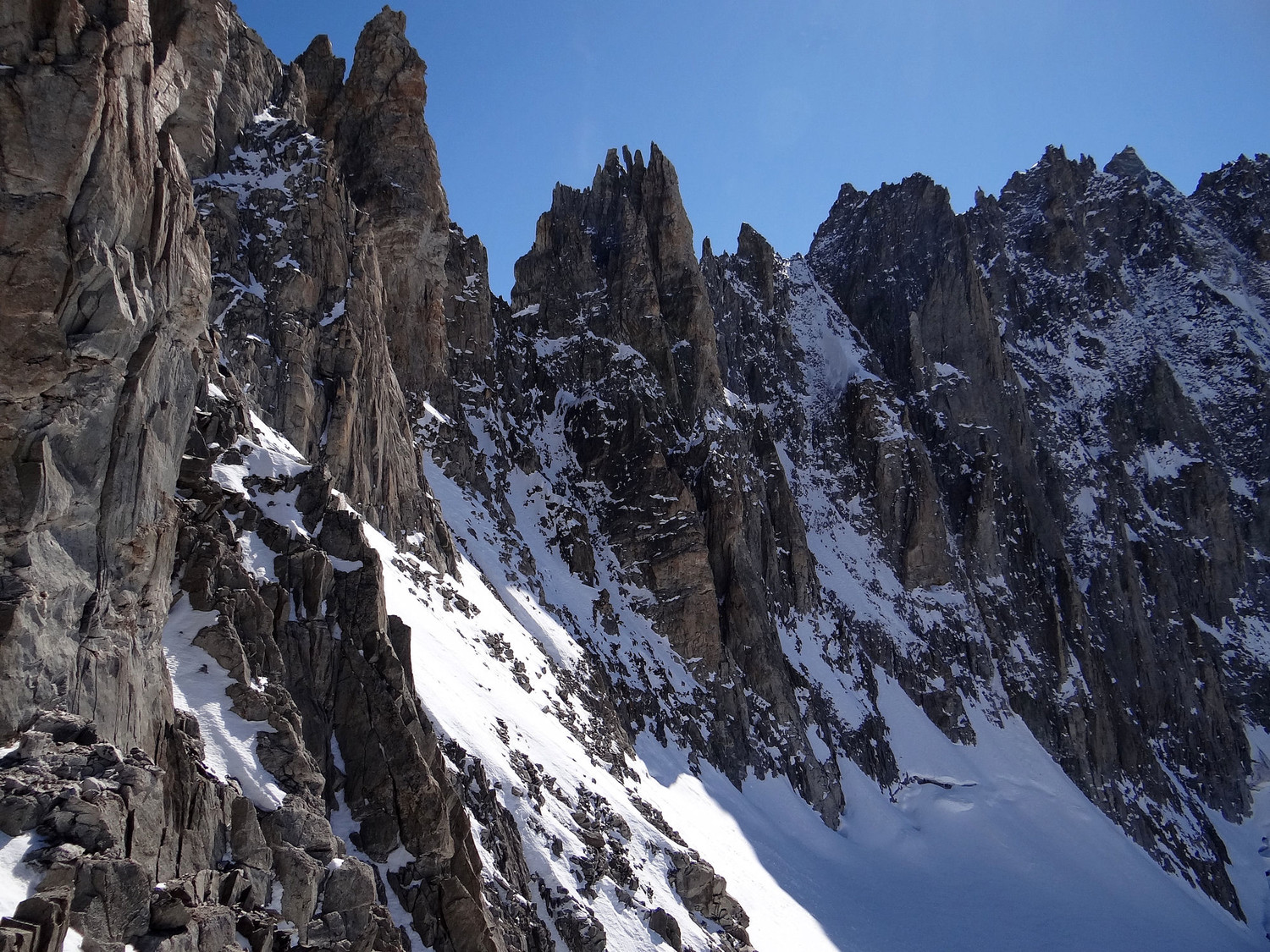 Les petites Aiguilles Rouges du Dolent
