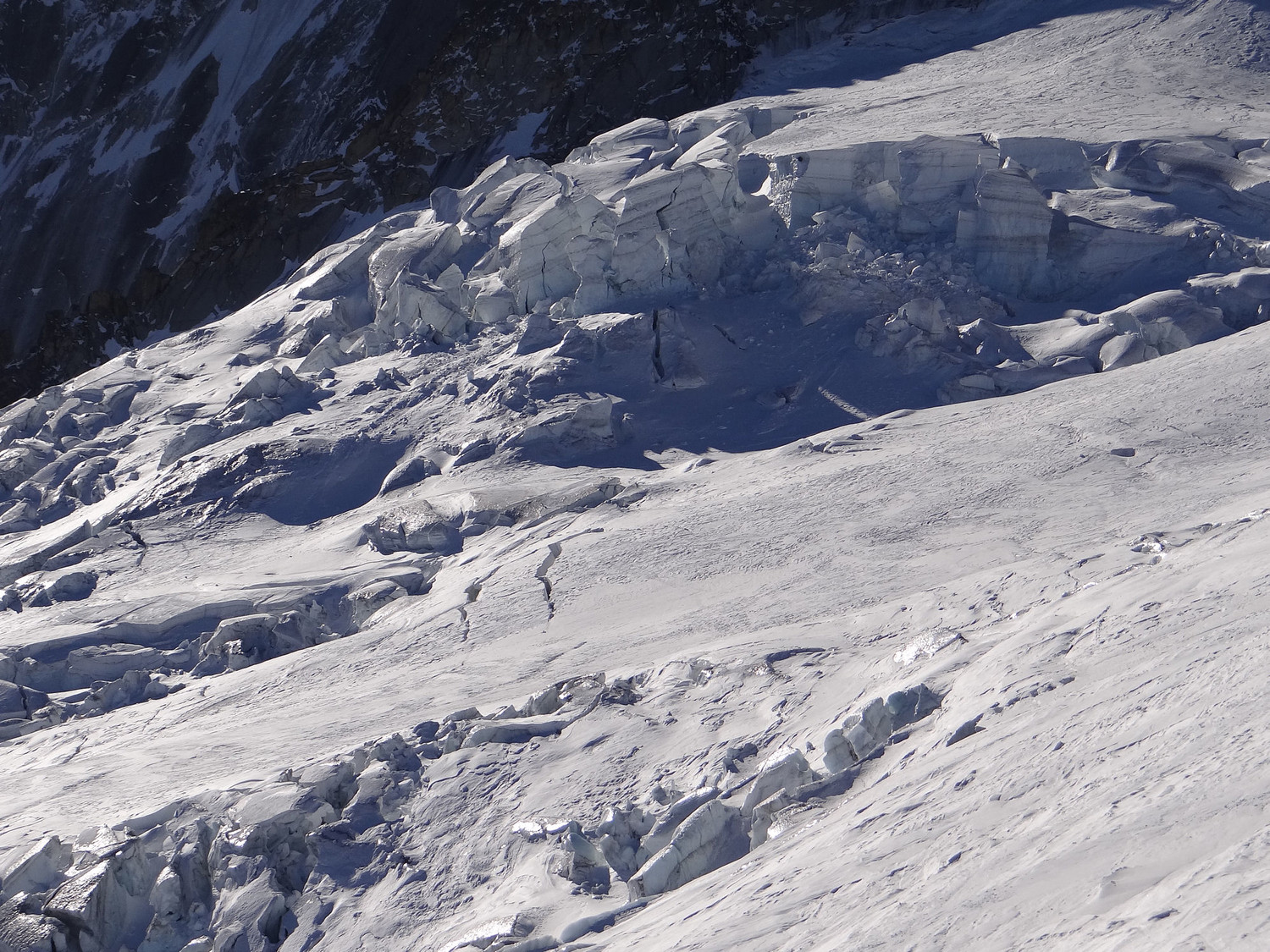 Quelques séracs pour l'ambiance montagne