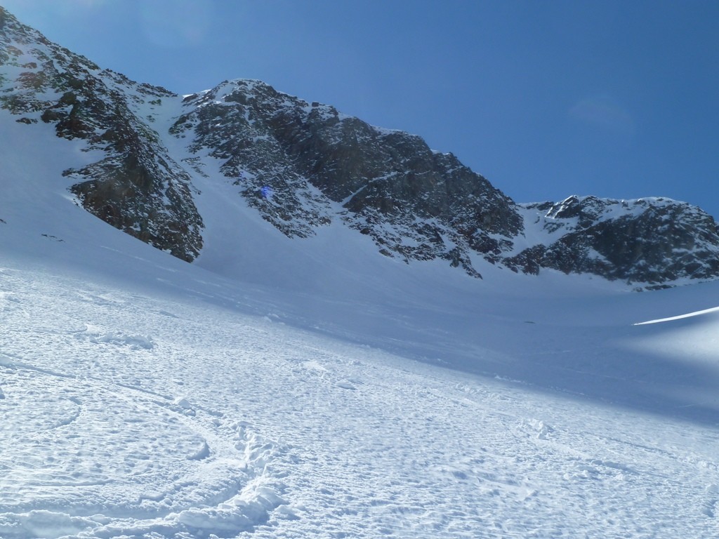 Dettaglio del canale visto dal basso