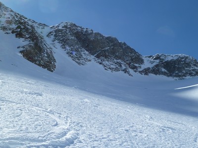 Dettaglio del canale visto dal basso
