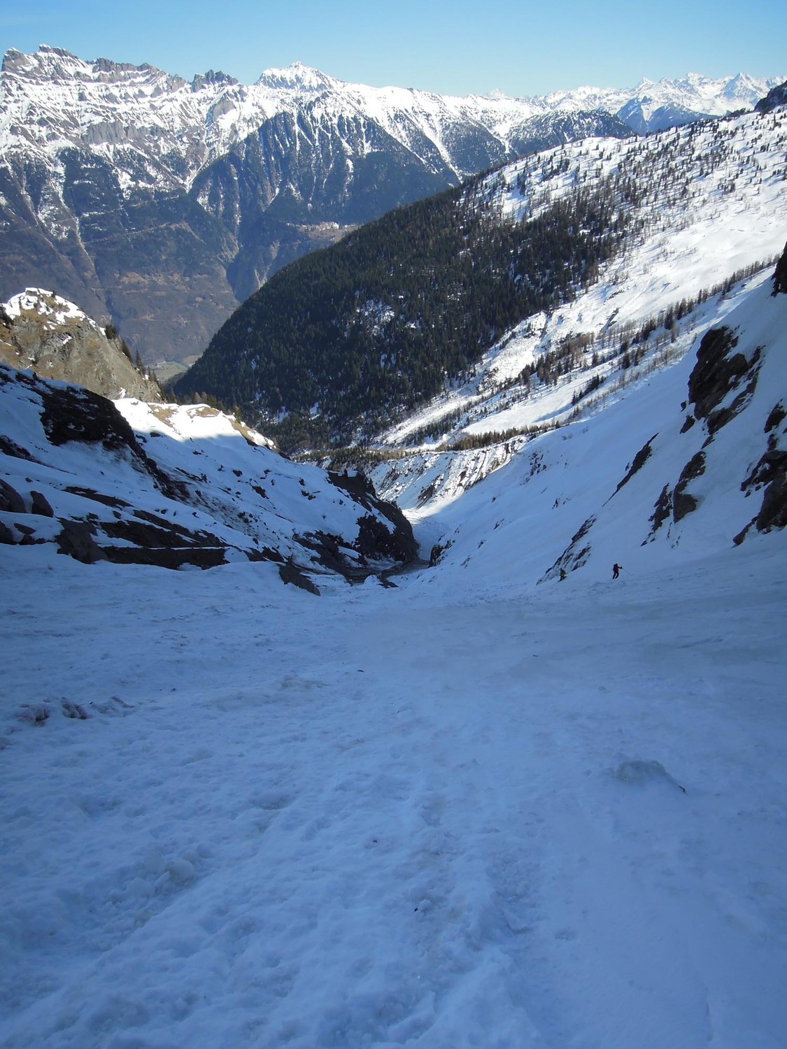 La Gure. Face aux Dents de Morcles.