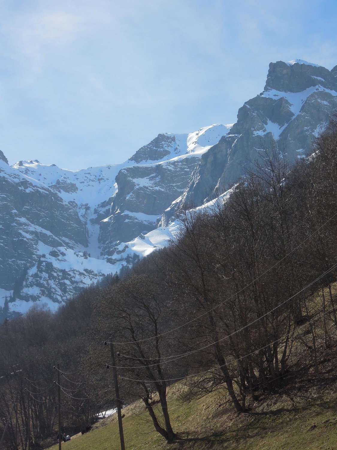 La Gure. Vue depuis Mex.