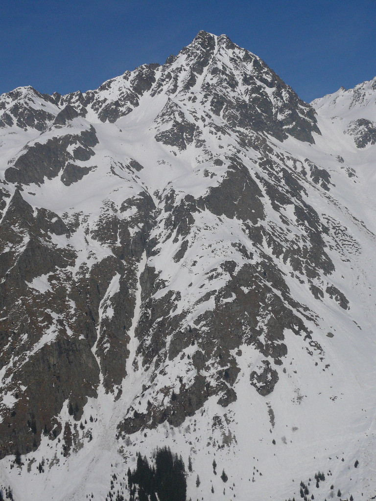 Rocher d'Arguille, couloir SW et Grande Gorge