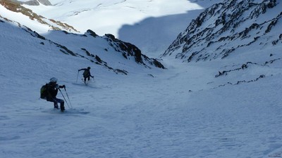 Discesa nel canale