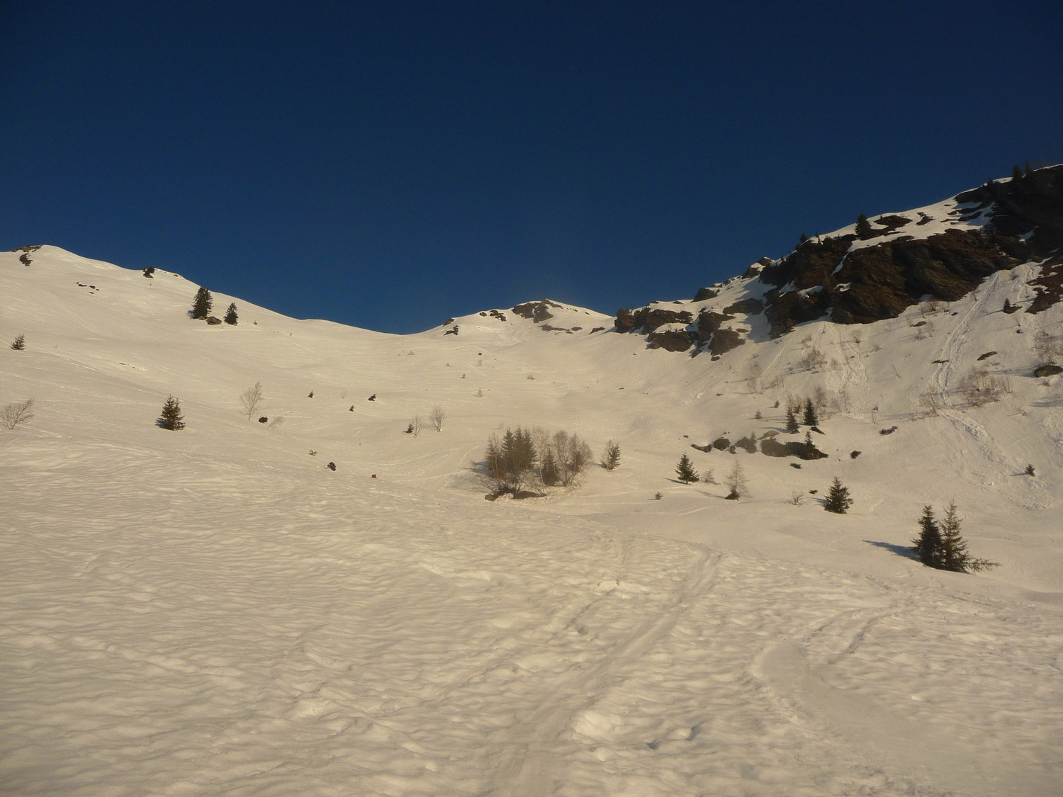 Arrivée au soleil