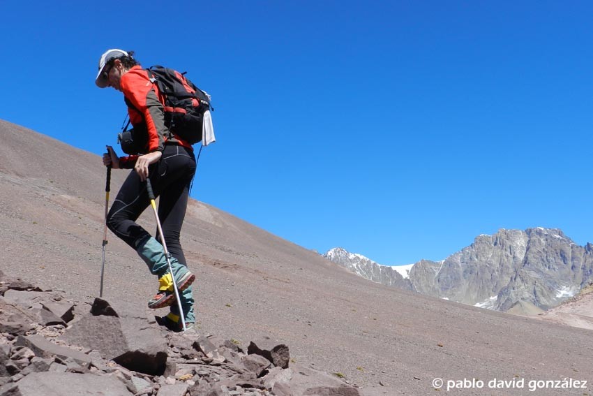 Ascenso por el filo W del Serrata 4229m