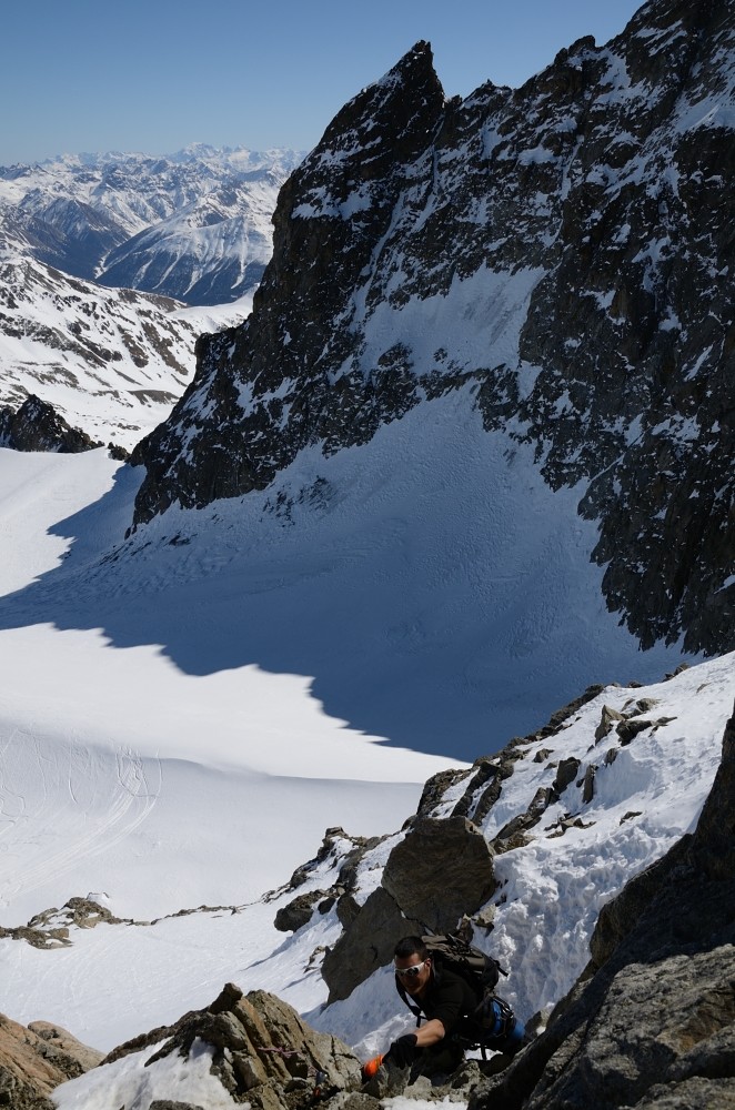 arrampicata al Piz Kesch