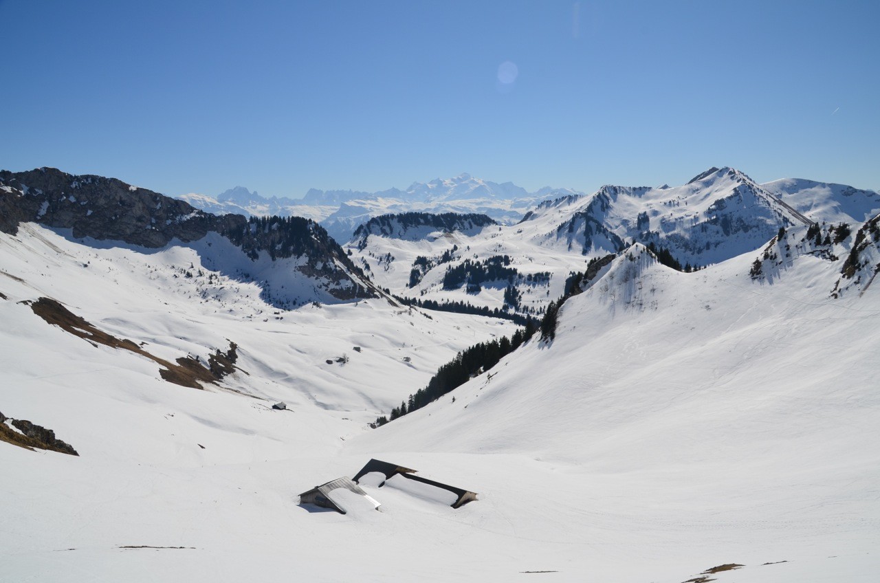 chalets a la descente