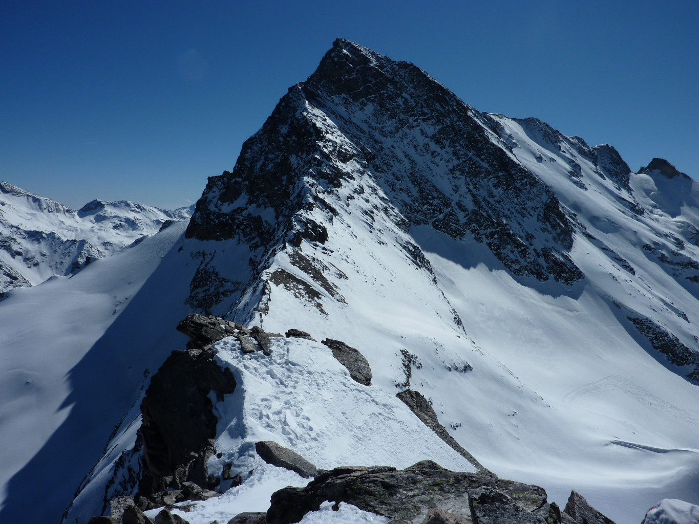 Dalla cima stupenda vista sulla Grand Rousse