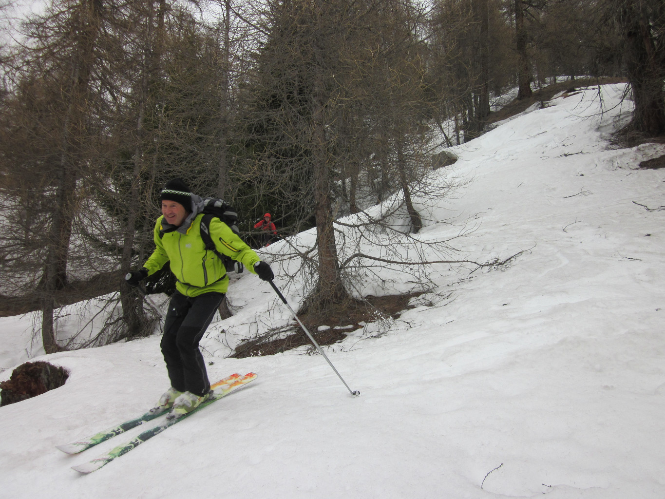 Descente de Holzerspitz