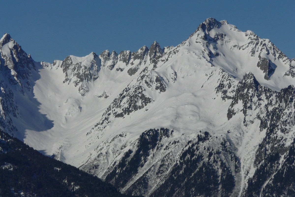 Grand Miceau, Col de la Pierre, Passage des Chamois