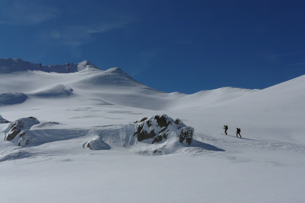Au dessus du Col de Valbuche, en montant au Crêt Lognan