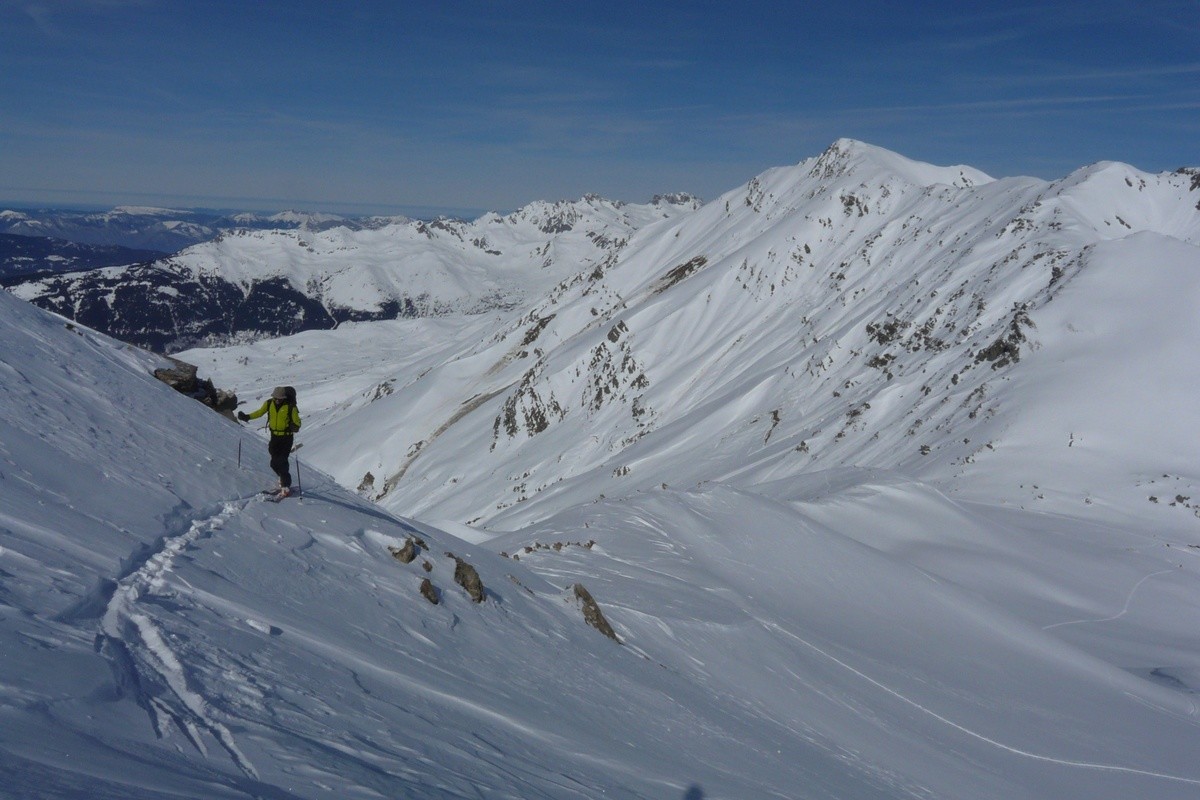 Au dessus du Col de Valbuche