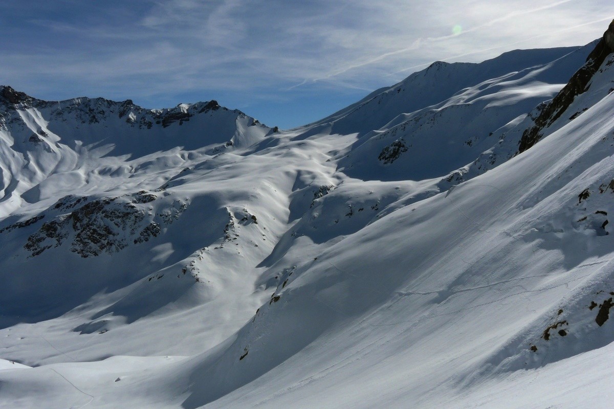 Col du Bonnet du Prêtre, versant N