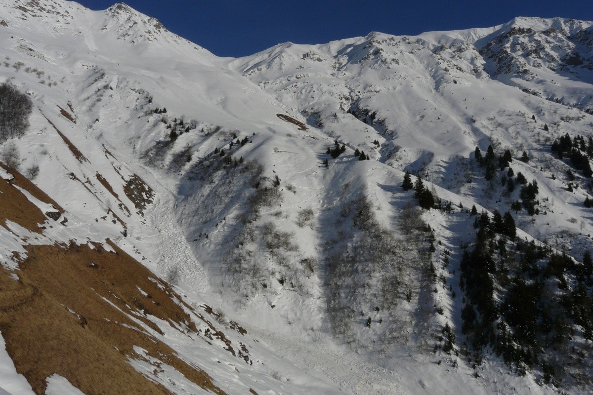 L'accès au Col de Valbuche