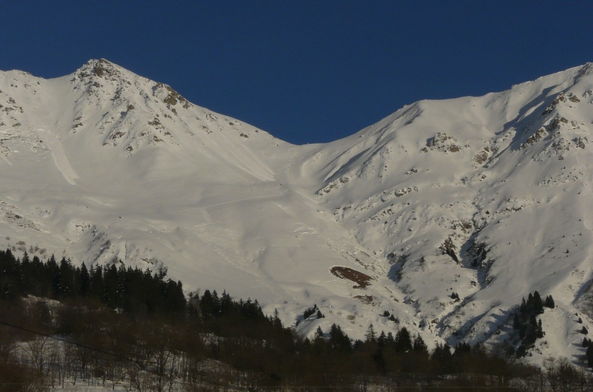 Col de Valbuche, versant W