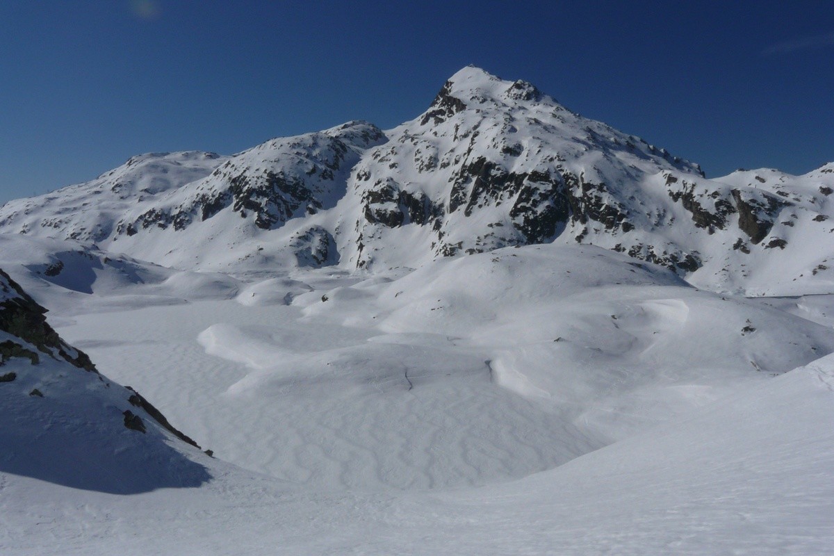 Pic des Cabottes, versant E