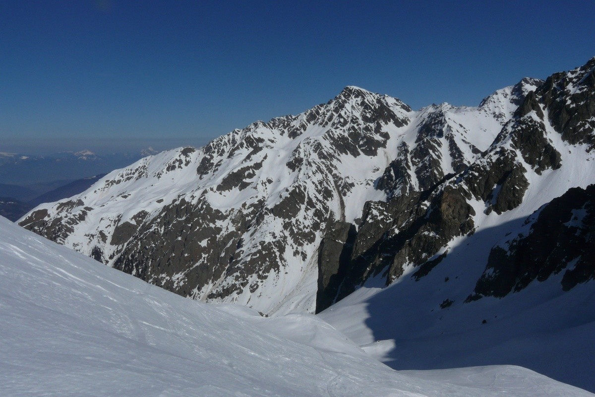 Versant N du Col du Mouchillon