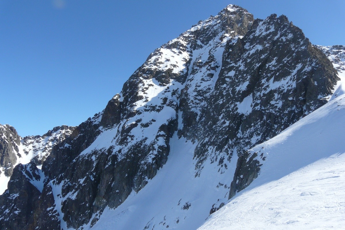 Rocher Badon, versant NW