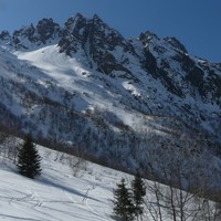 Pointes du Mouchillon, versant NE