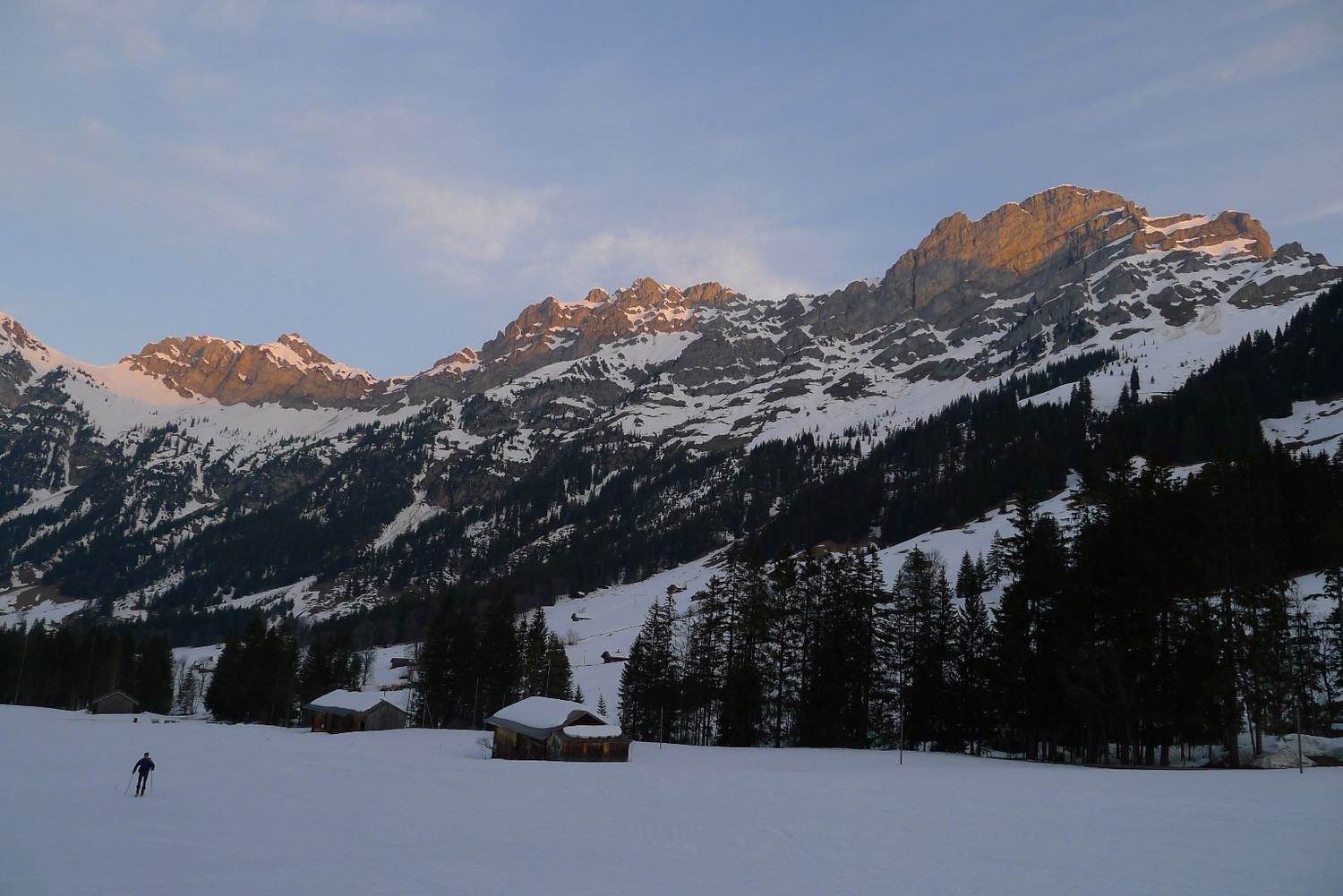 Levé de soleil dans le Färmelberg