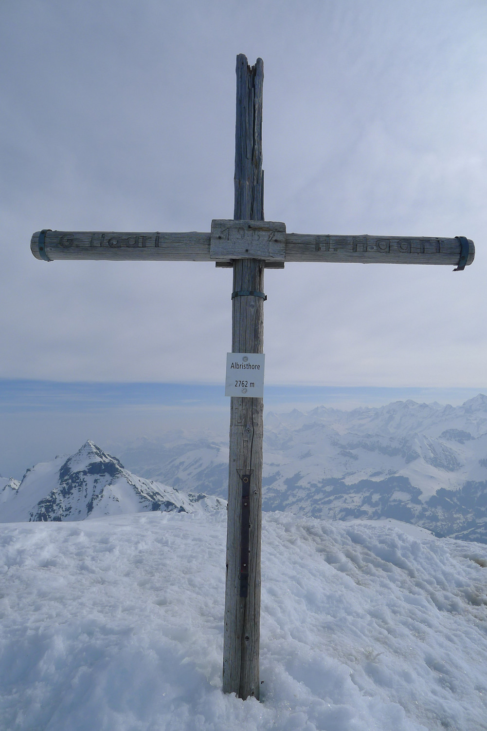 La croix du sommet