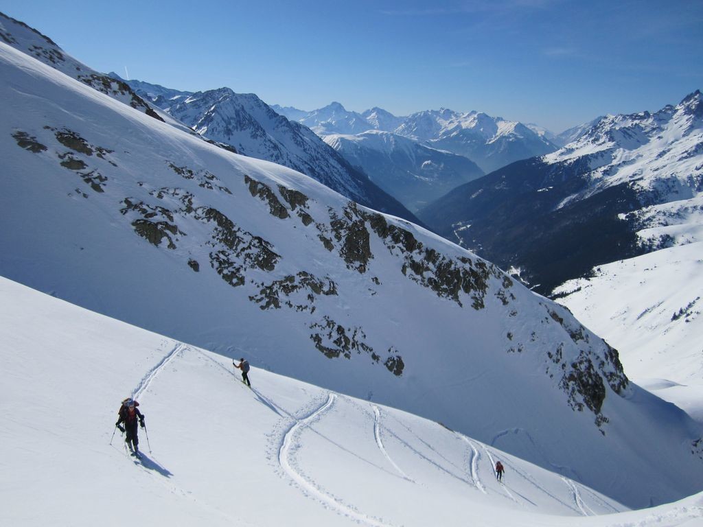 Dans la montée au Pic de la Belle Etoile