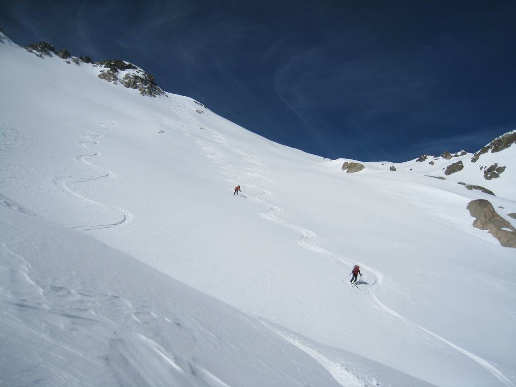 Descente du Pic de la Belle Etoile