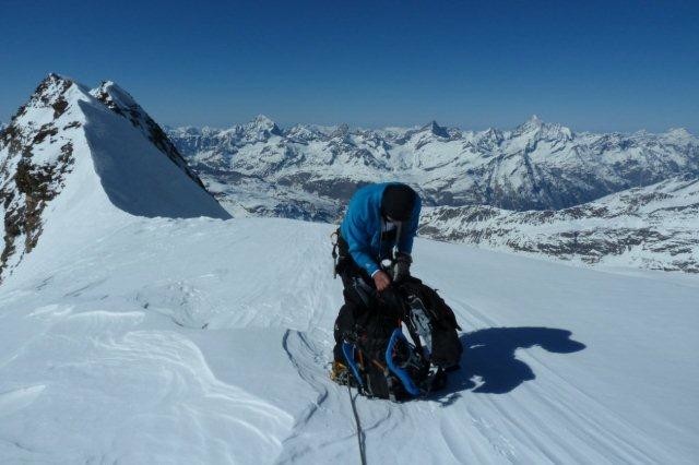 Le Lyskamm Ouest a été franchi