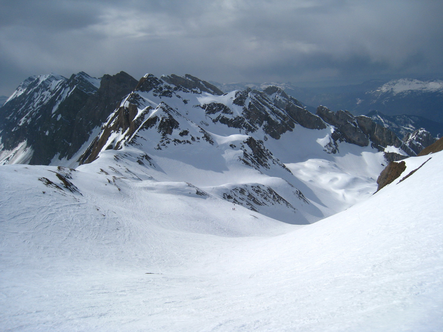 Combe de Tardevant - le soleil revient à la descente
