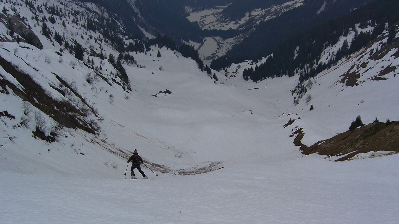 Pointe des carmélites - bonne neige