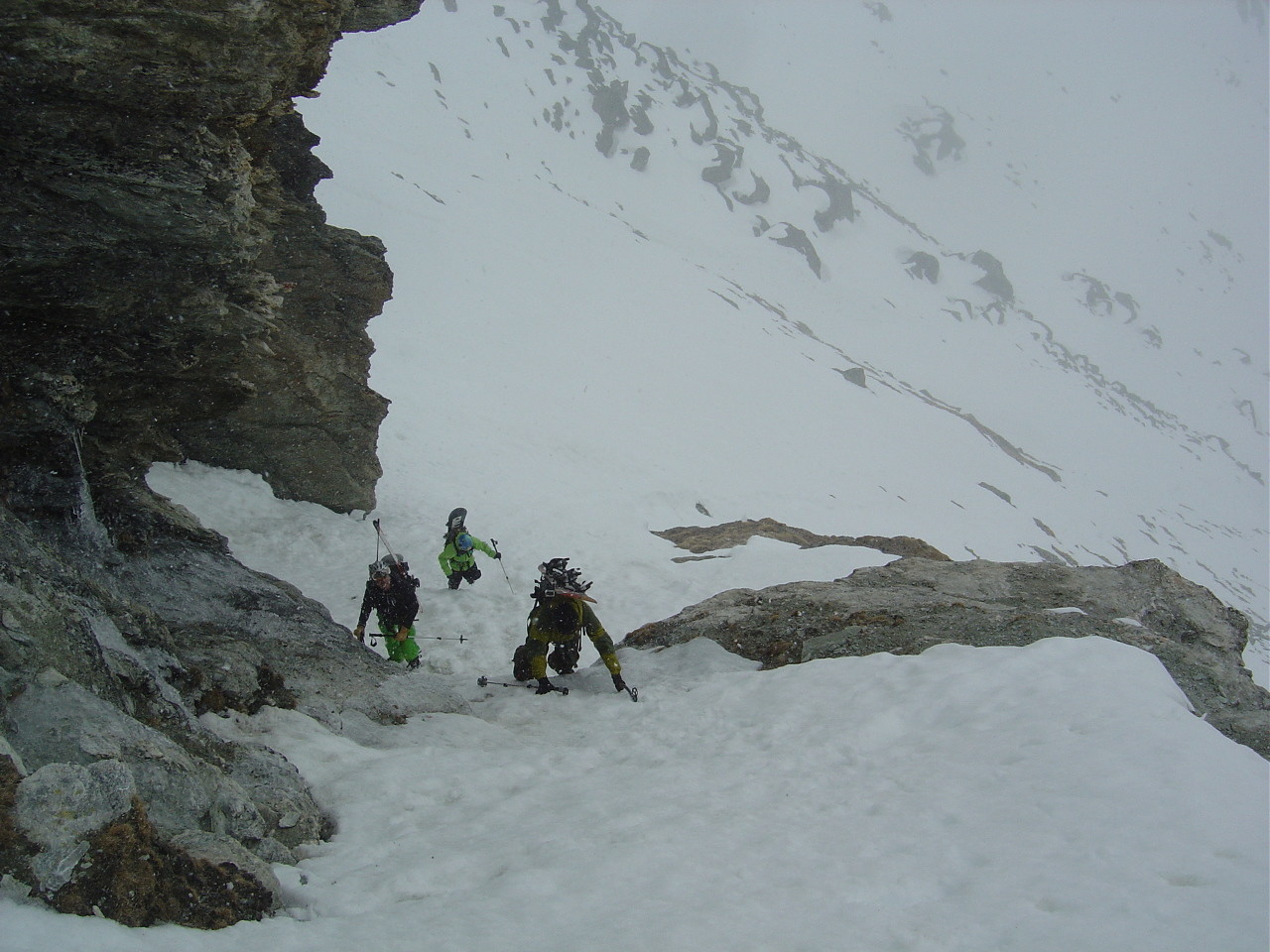 Court passage en glace
