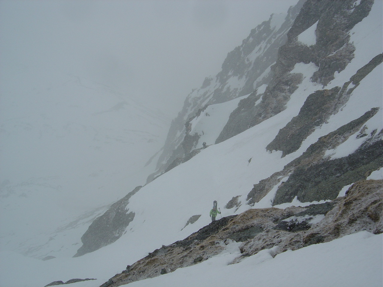 Tempête sommitale avant...