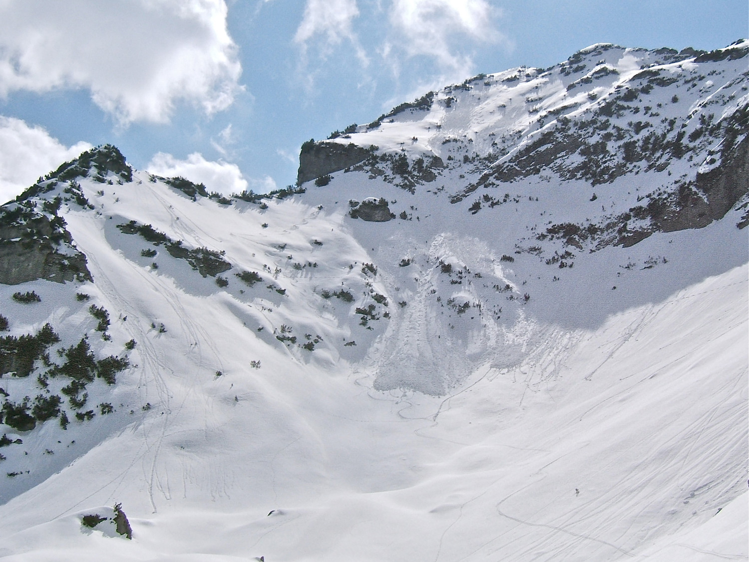 La descente totale.