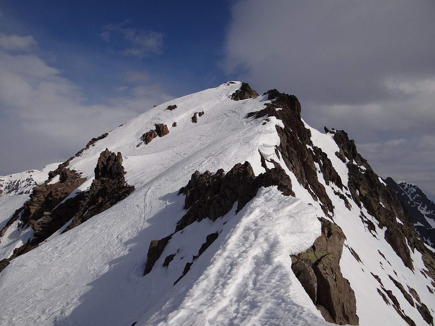 Pointe N de l'aiguile de la Glière